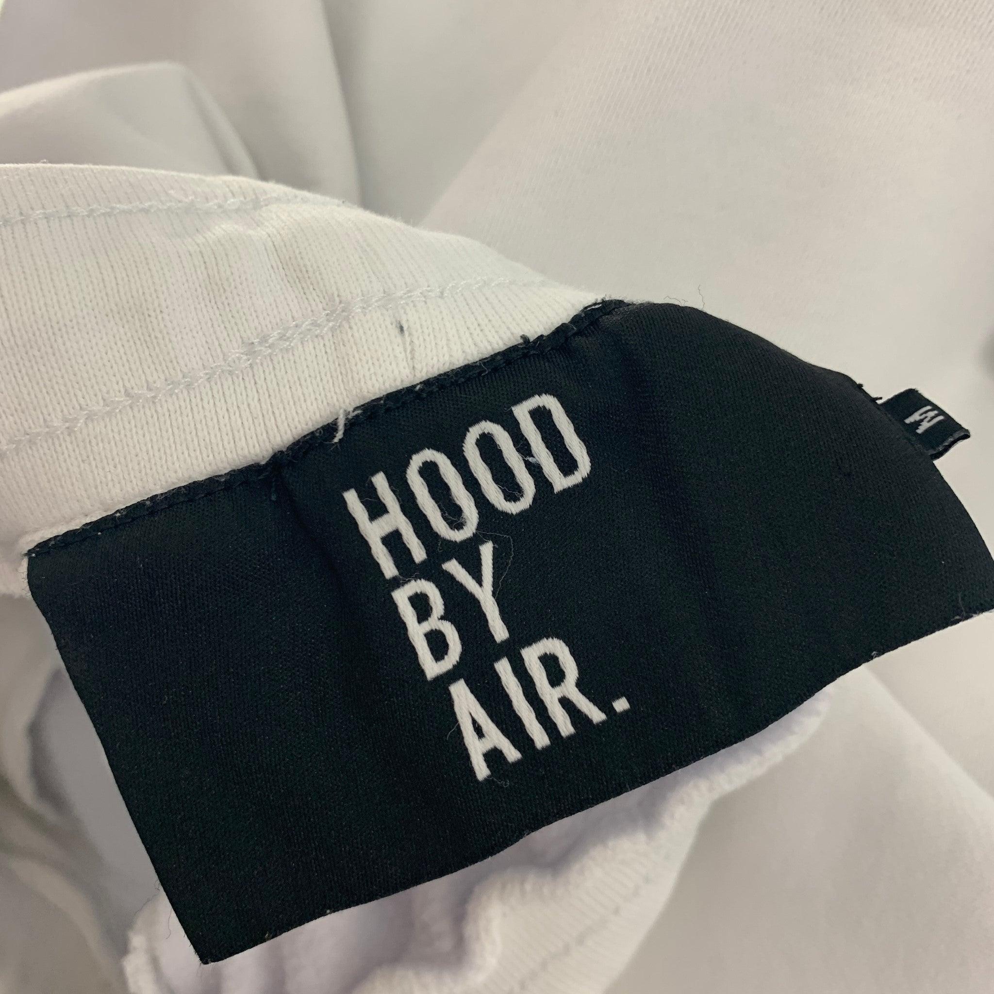 HOOD BY AIR Pullover aus Baumwolle mit weißem und schwarzem Astronaut-X-Ray-Druck im Angebot 1
