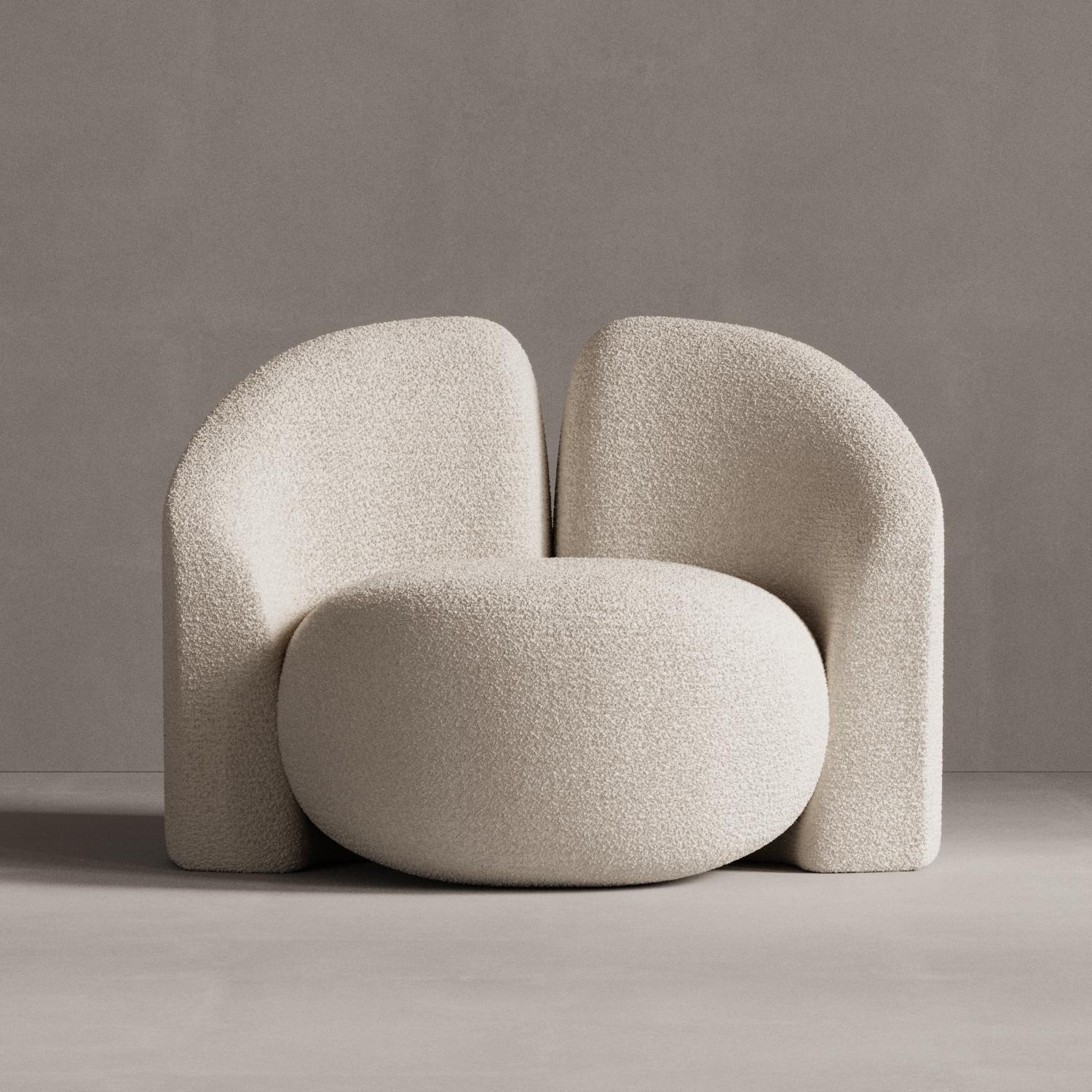 The Hoof chair is a unique piece of furniture that will become a real decoration of your home. 
It is made ni the form of a horseshoe, which makes it not only beautiful, but also symbolic. They say that a horseshoe brings good luck, and this chair