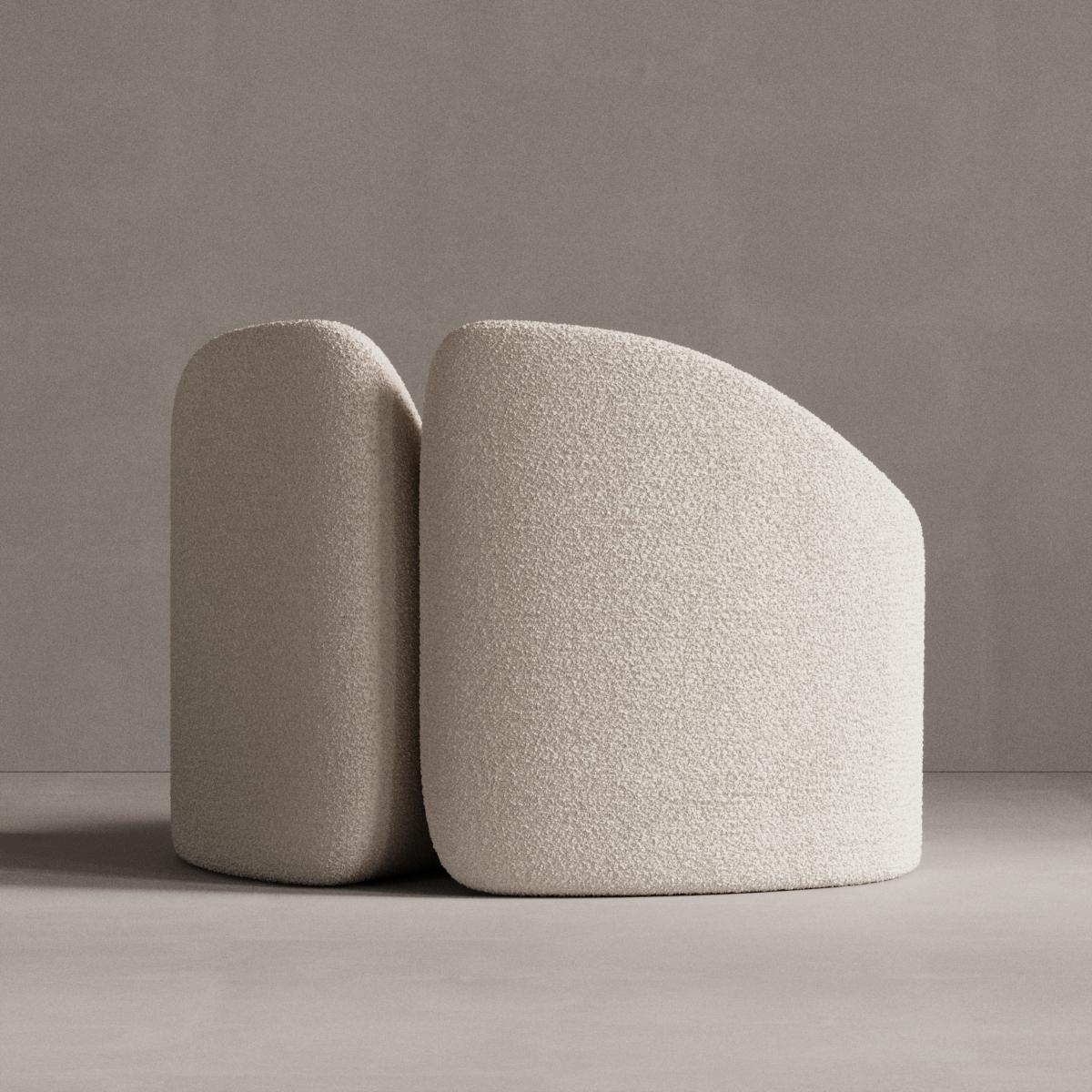 Modern Hoof Chair by Plyus Furniture For Sale