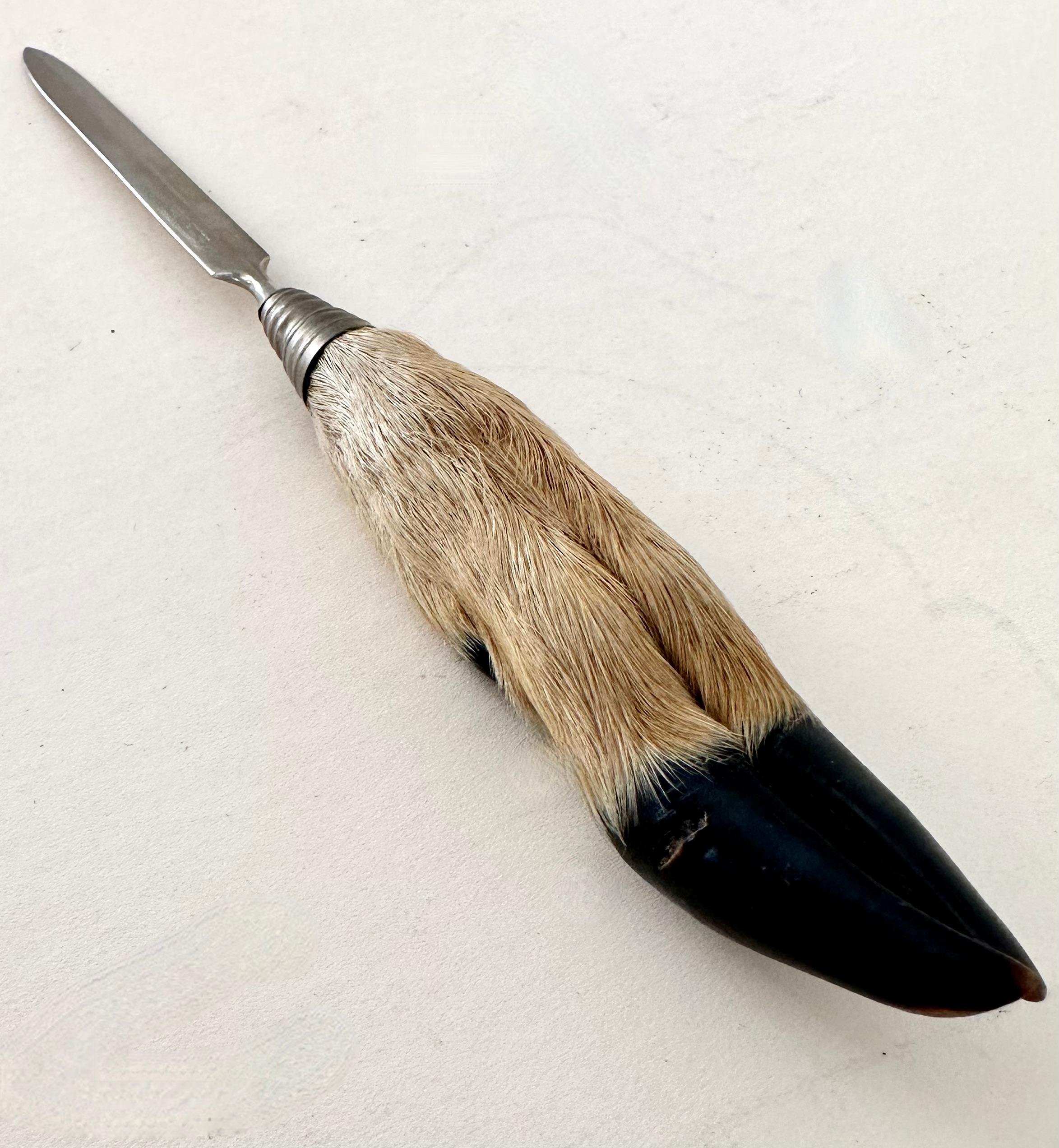 Rustic Hoof Letter Opener Made in Austria For Sale