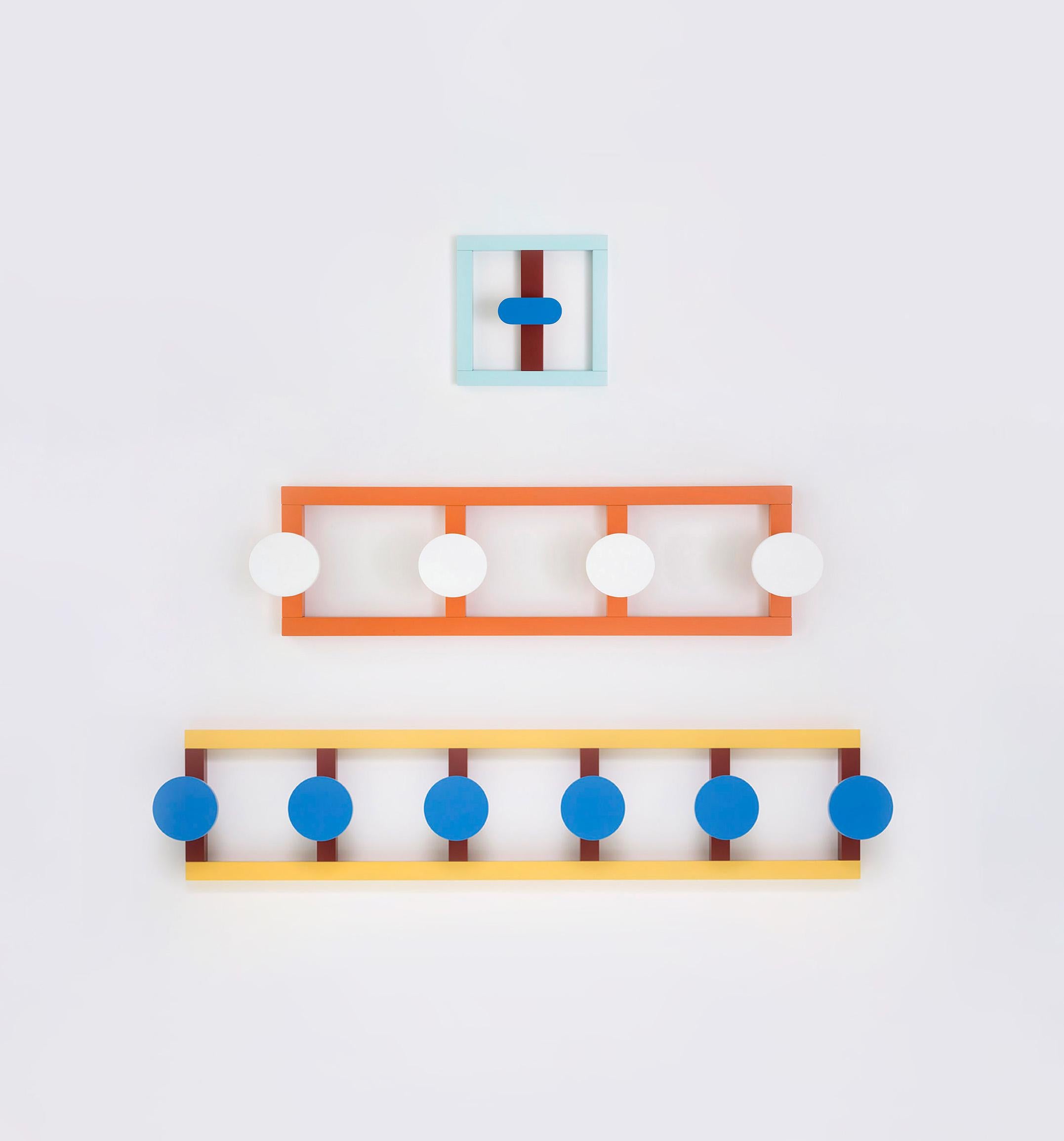 Contemporary Hook 6 Coat Rack by raawii For Sale