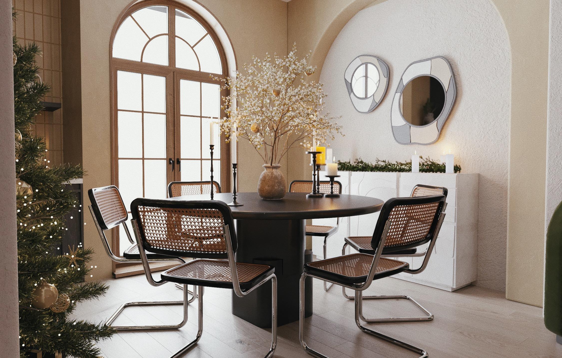 Mesa de comedor Hook by Hermhaus Siglo XXI y contemporáneo en venta