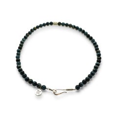 Hook & Ring Falcon's Eye Necklace