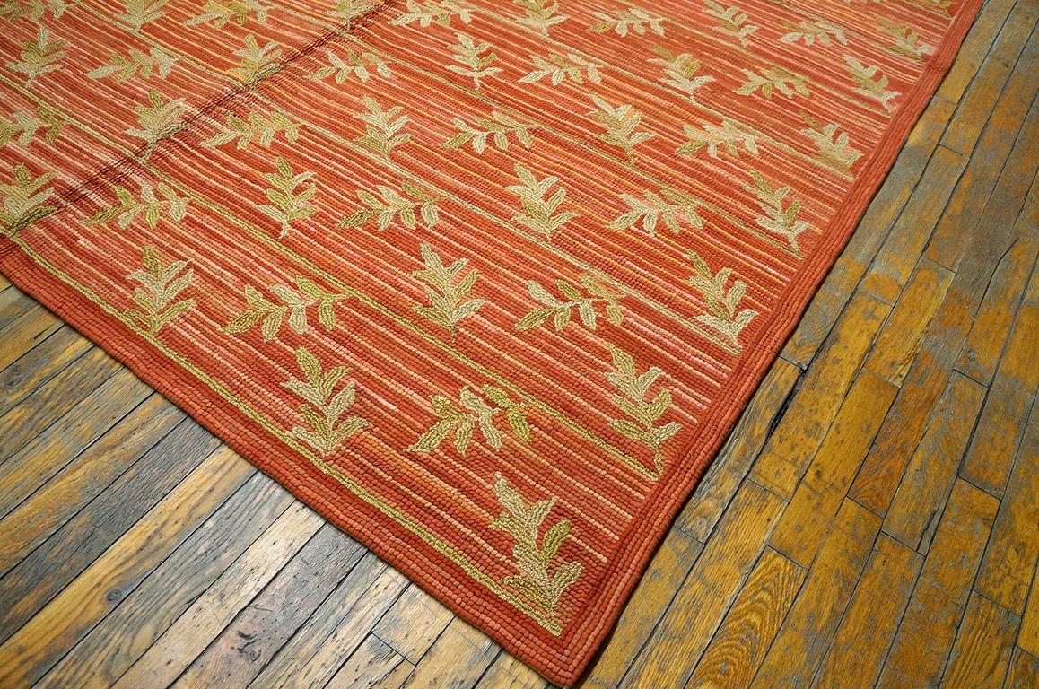 Contemporary American Hooked Rug (6' x 9)