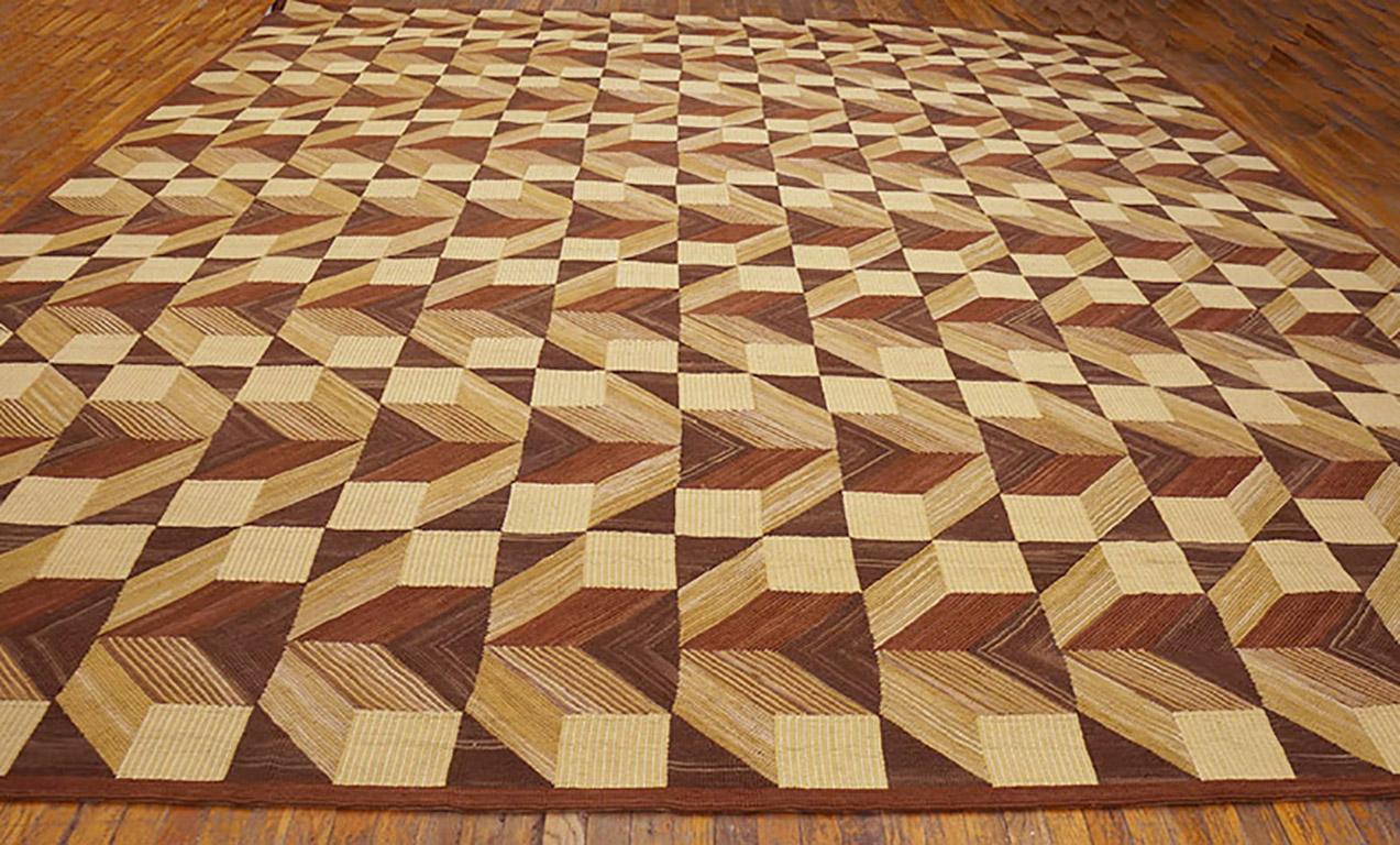 Tapis crocheté. Mesures : 6'0