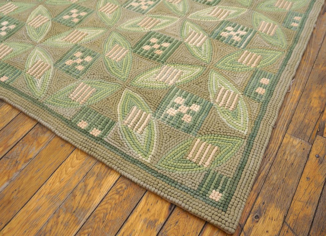 Chinese Contemporary Handmade Hooked Rug ( 6' x 9' - 183 x 274 cm ) For Sale