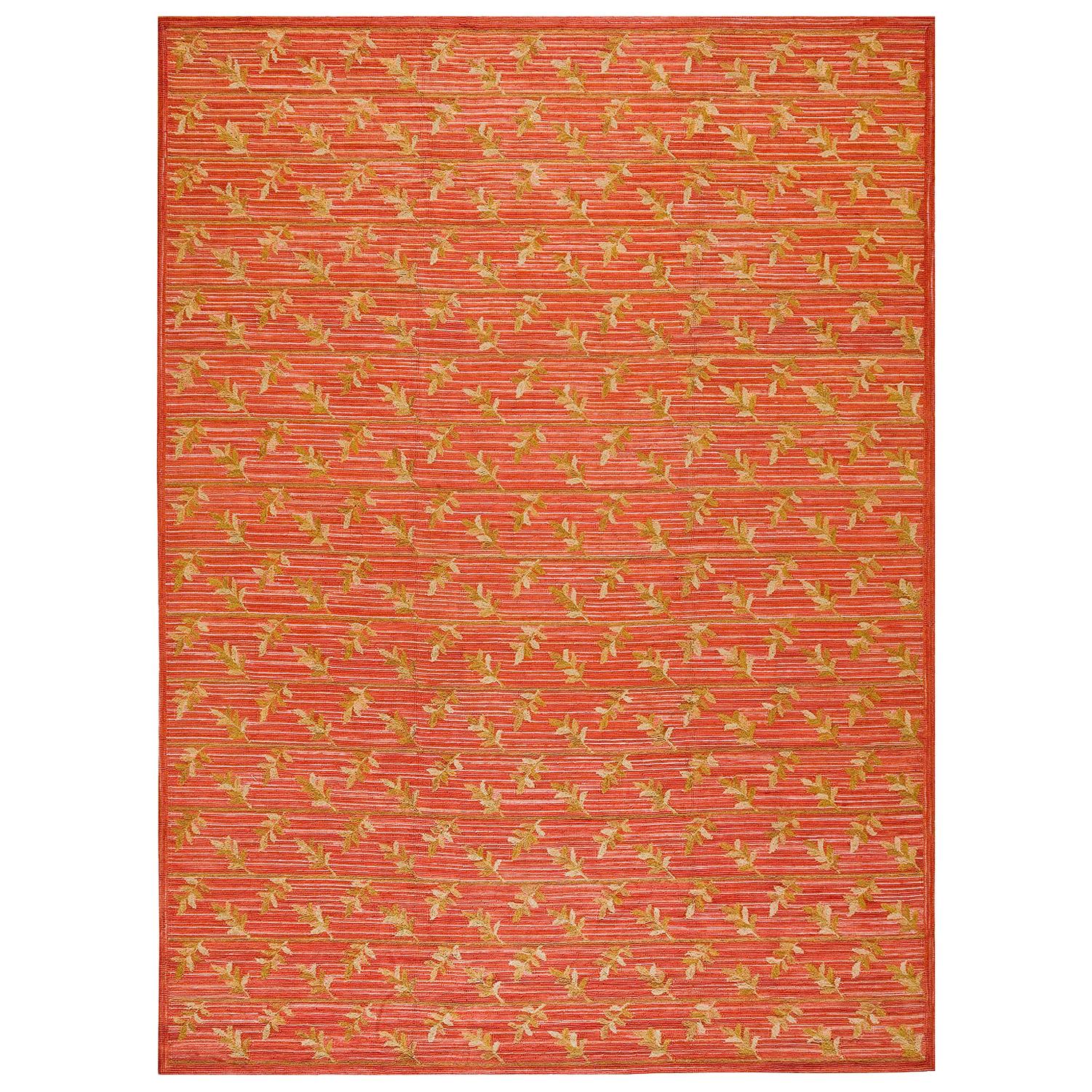 Contemporary American Hooked Rug (6' x 9' - 182x 274)