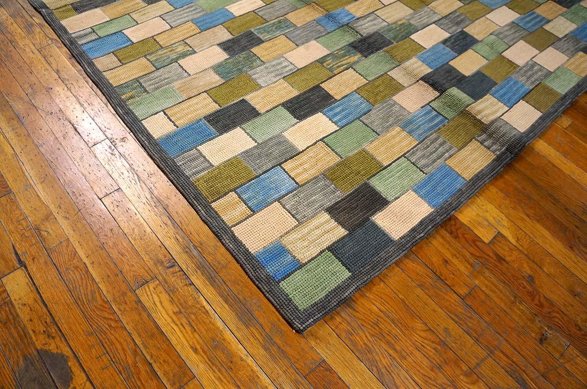 Chinese Contemporary American Cotton Hooked Rug 8' 0