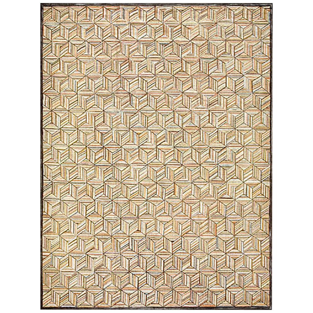Contemporary American Hooked Rug (8' x 10' - 244x 305) For Sale