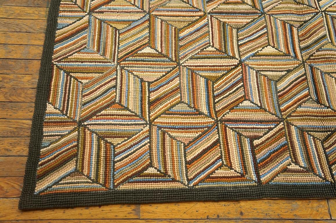 Zeitgenössischer amerikanischer Kapuzenteppich mit Kapuze (9' x 12' - 274 x 365 ) (Chinesisch) im Angebot