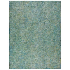 Tapis à capuche américain contemporain (6' x 9' - 182x 274)