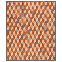 Contemporary American Hooked Rug (9' x 12' - 274 x 365 )