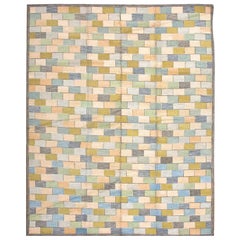 Contemporary American Cotton Hooked Rug 10' 0" x 14' 0" (305 x 427 cm)