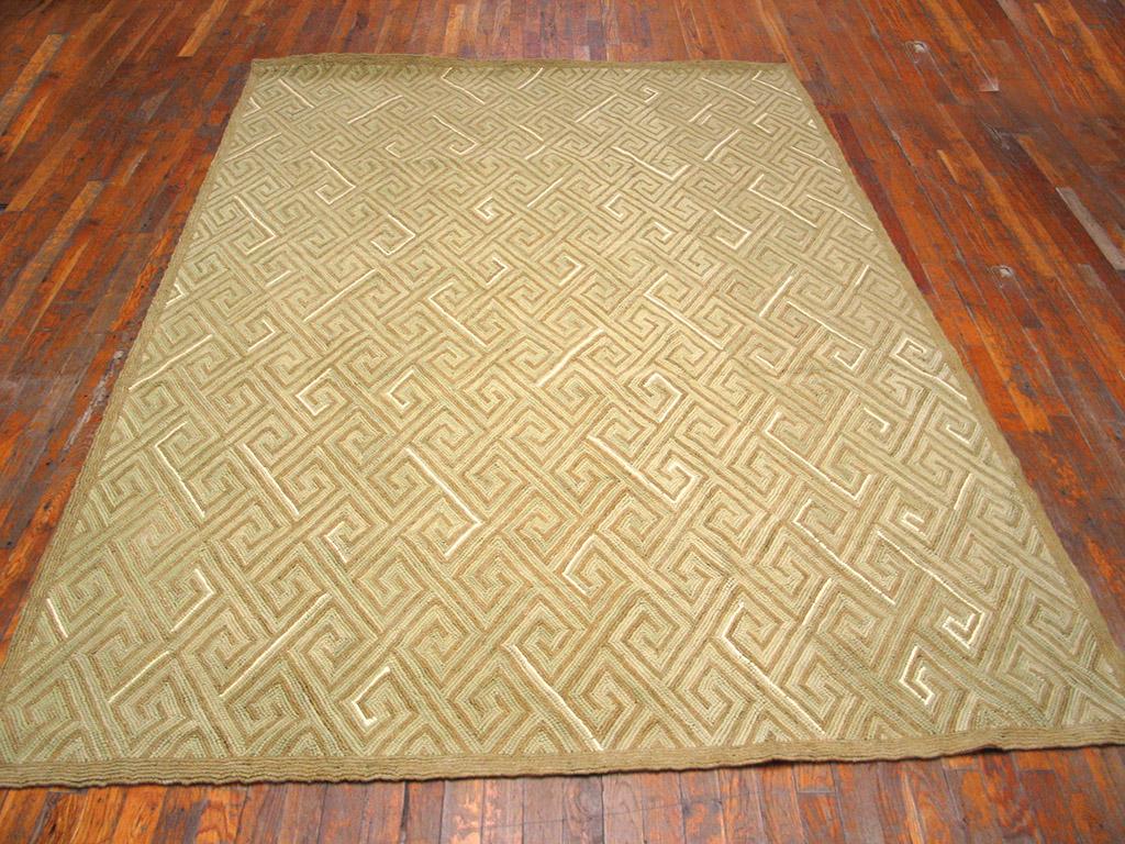 American Hooked rug. Measures: 6'0