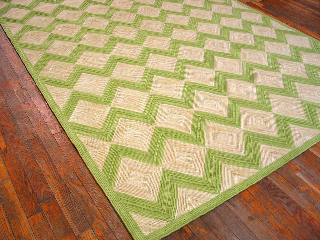 Tapis crocheté. Mesures : 6'0