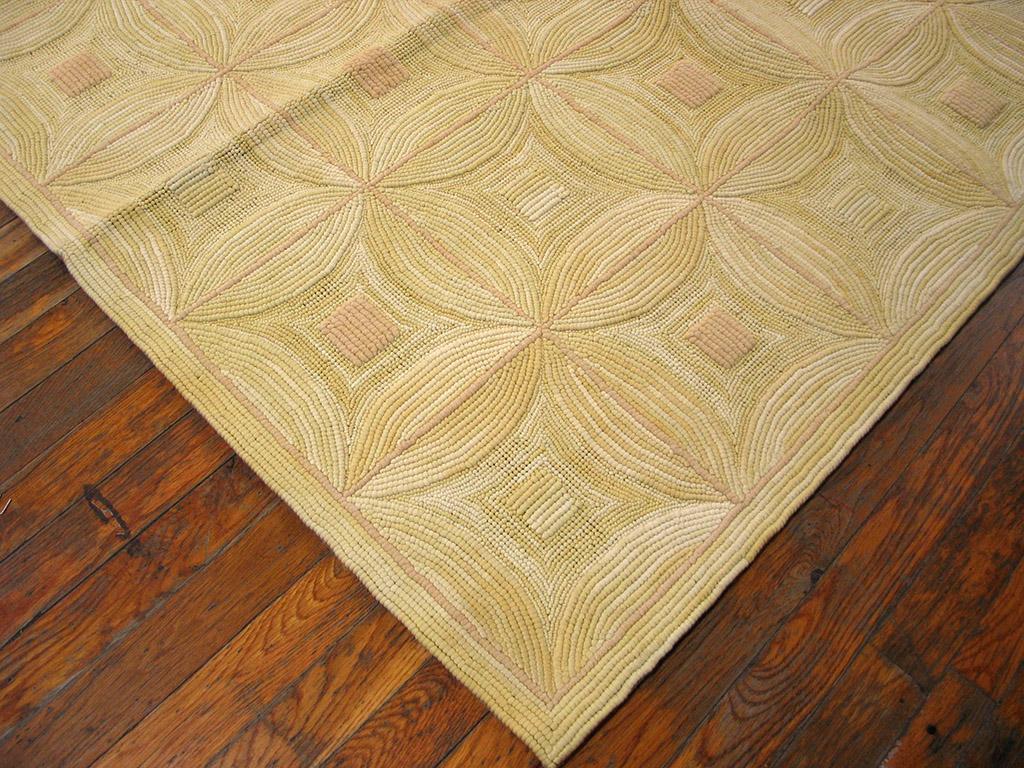 American Hooked rug. Measures: 8'0