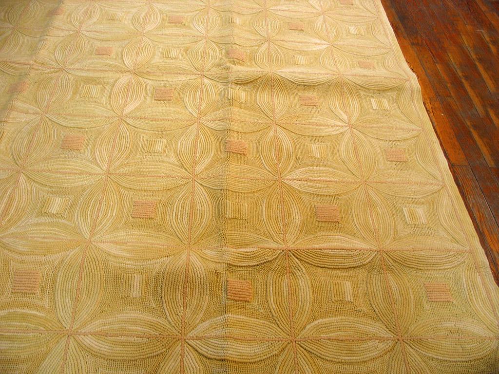 Contemporary  Cotton Hooked Rug 8' 0