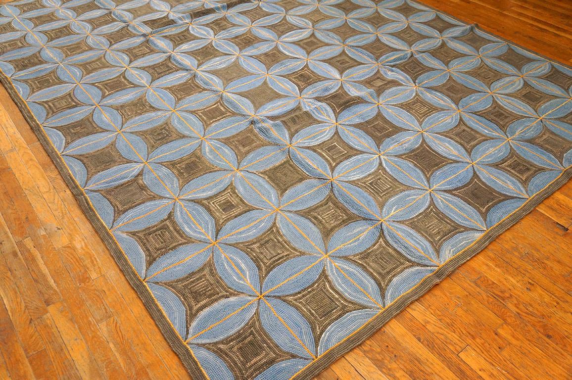 Cotton Hooked Rug 7