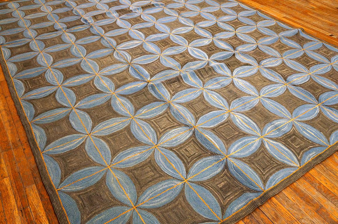 Cotton Hooked Rug 6