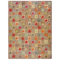 Contemporary American Hooked Rug (6' x 9' - 182 x 274)
