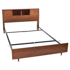 Hooker Mainline Full Double Bed Bookcase Headboard Footboard and Rails