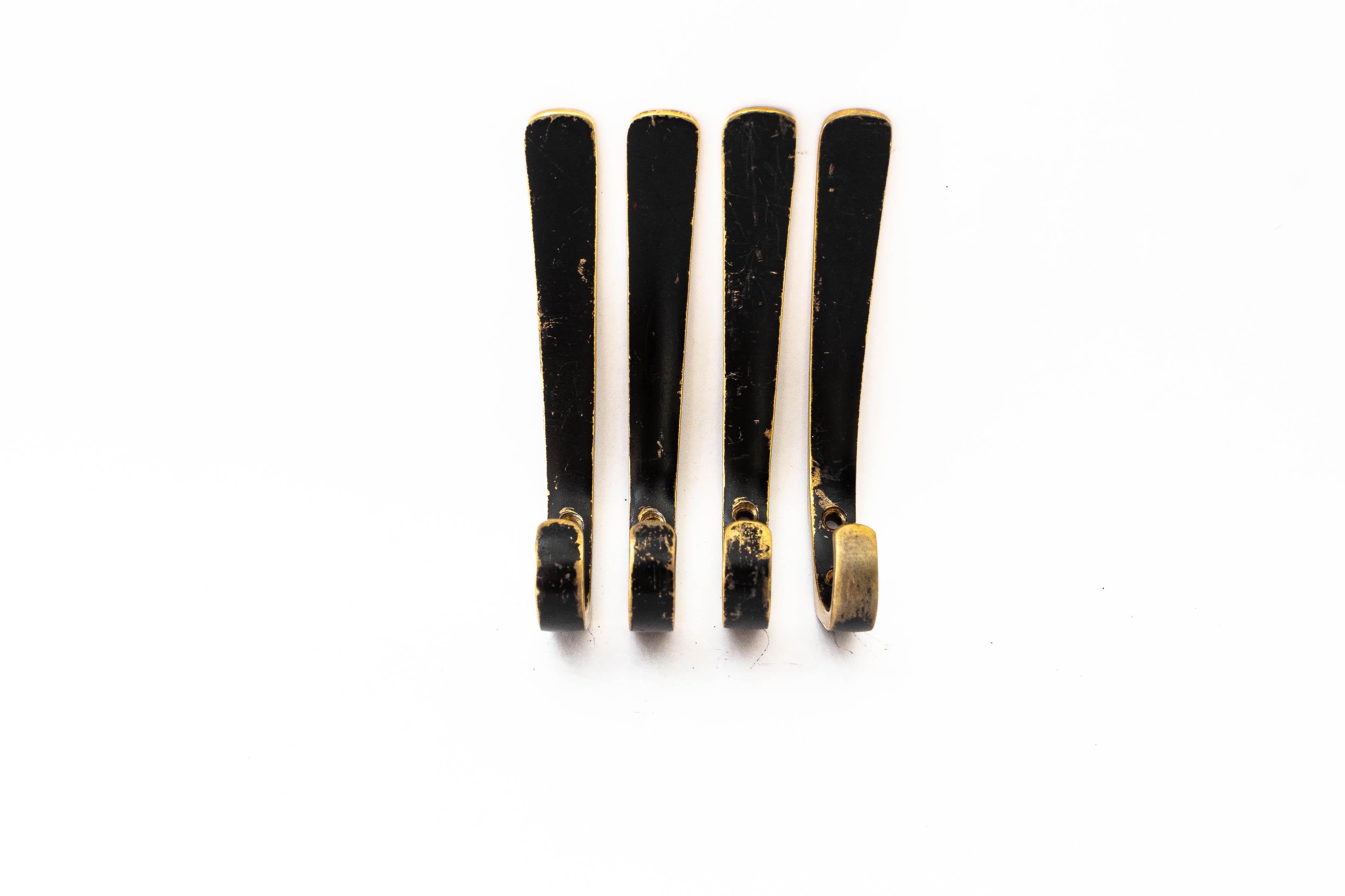 Hooks by Herta Baller, circa 1950s
Original condition