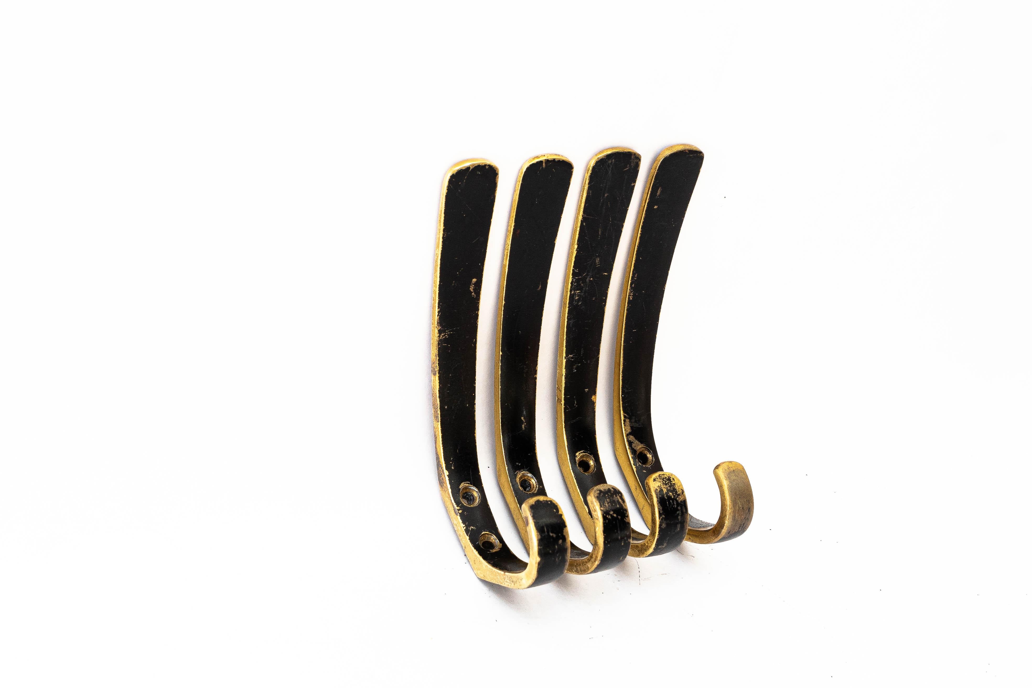 Mid-Century Modern Hooks by Herta Baller, circa 1950s For Sale
