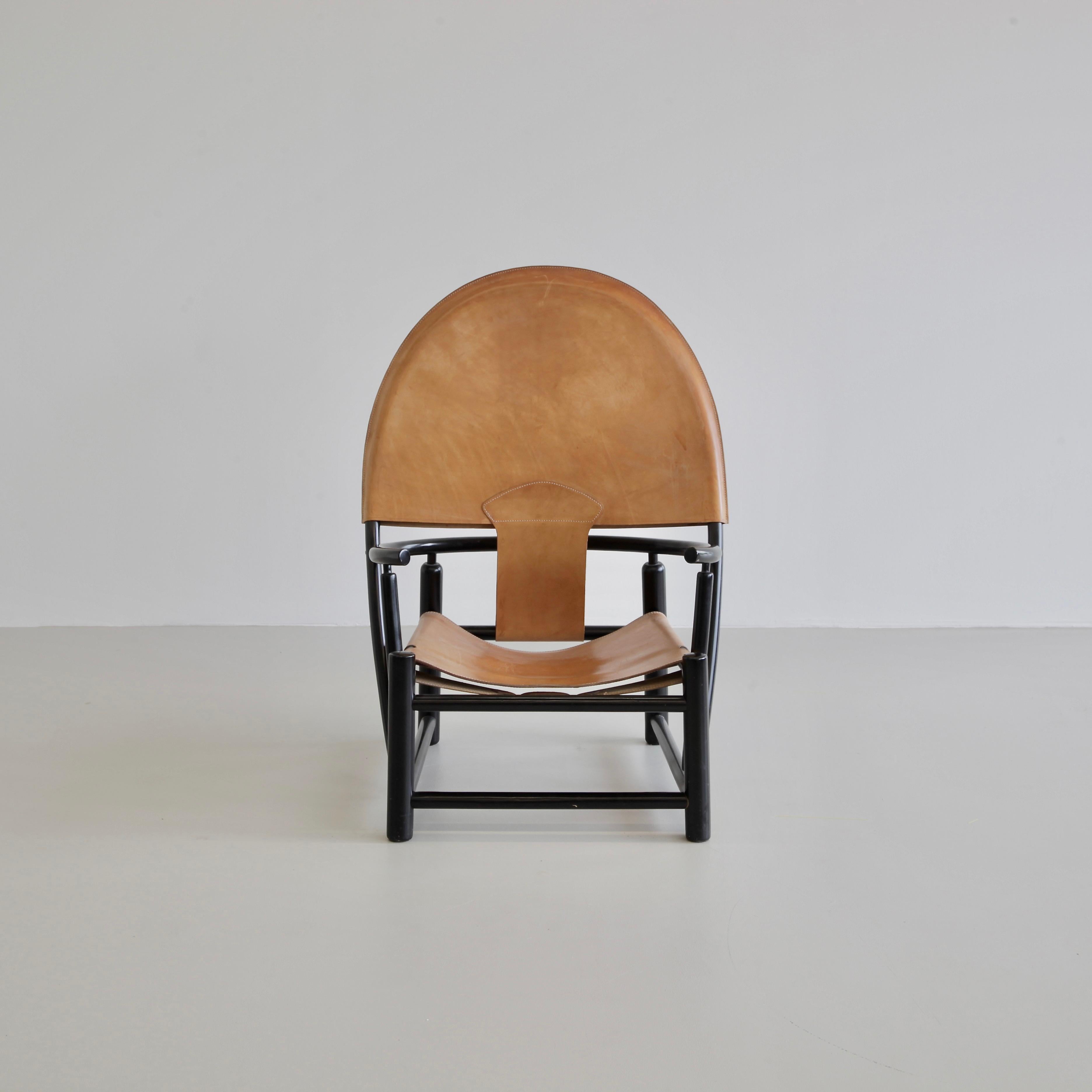 Late 20th Century Hoop Armchair by Palange & Toffoloni For Sale