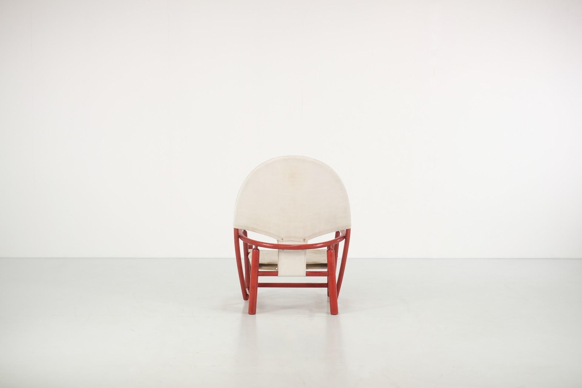 Hoop Chair von Piero Palange & Werther Toffoloni für Germa - 1970er Jahre (Italienisch) im Angebot
