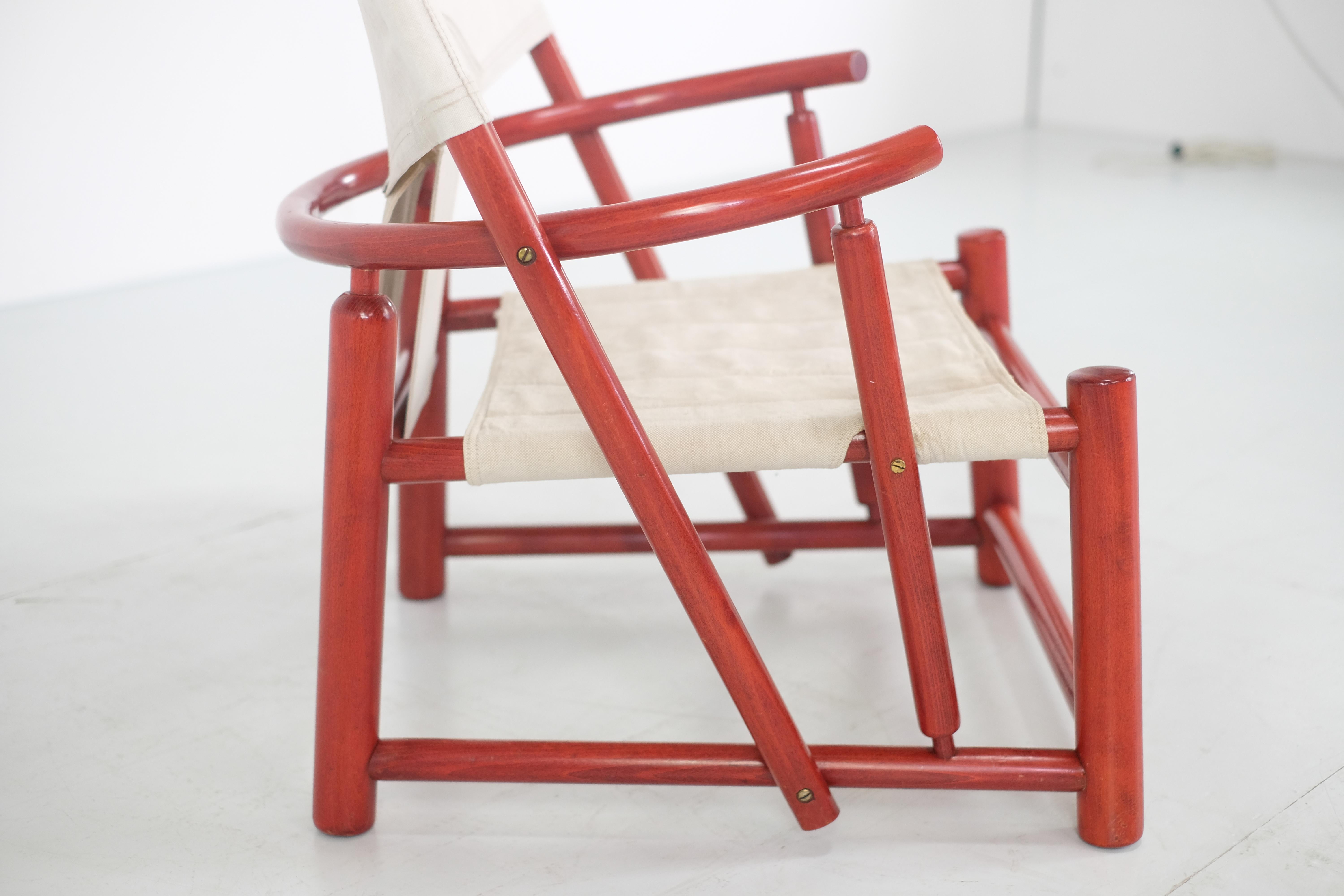 Late 20th Century Hoop Chair by Piero Palange & Werther Toffoloni for Germa - 1970s For Sale