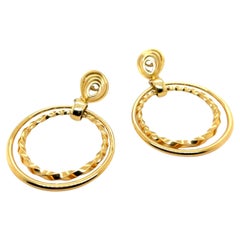 Ohrringe aus 18 Karat Gelbgold von Gübelin