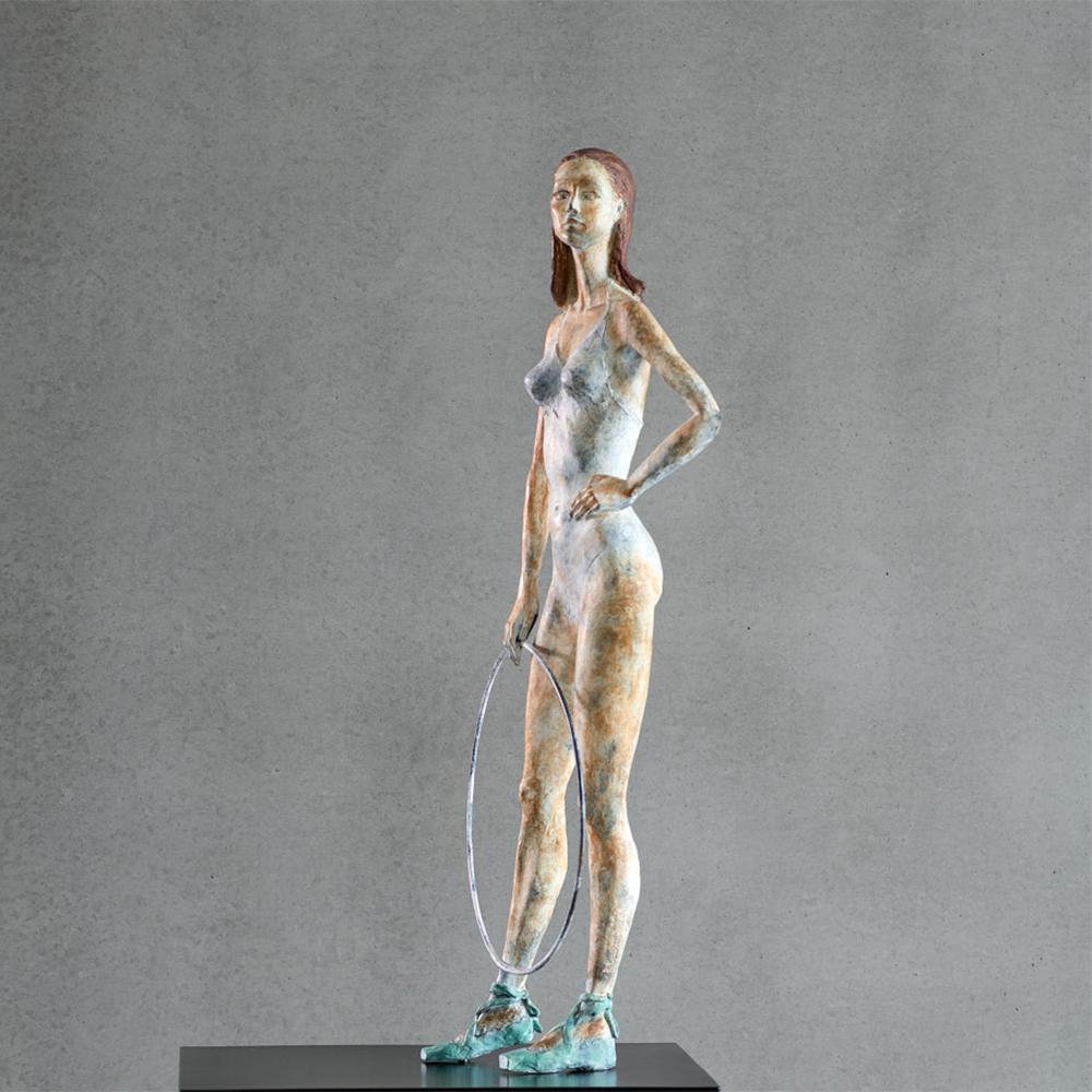 Hoop Skirt Bronze Sculpture In New Condition For Sale In Paris, FR