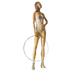 Hoop Skirt Bronze Sculpture