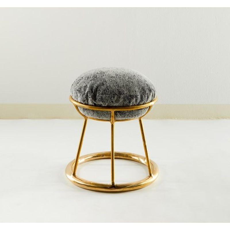 Hoop stool by Masaya
Dimensions: D36/39 x W52 x H32 cm
Materials: Brass

Also Available: Different colors (Gold, Polished Brass. Black, Painted Brass) and materials ( Wood, Marble, or Glass Tops).

MASAYA is our brand’s collection which