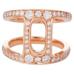 Hoorsenbuhs BagueDame Phantom II en or rose et diamants