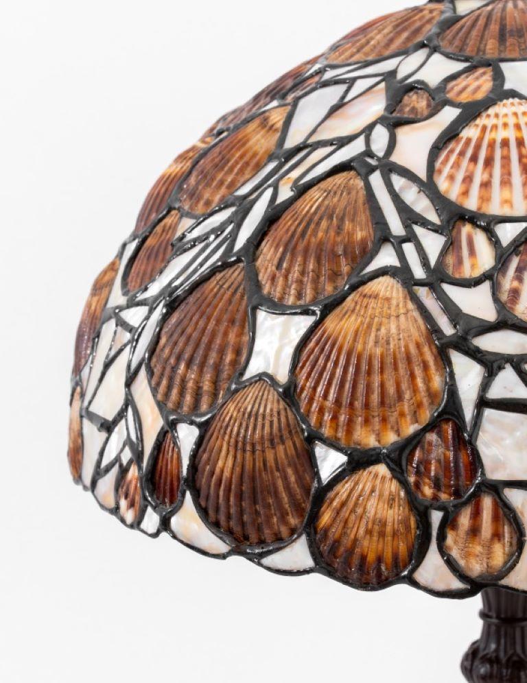 Hoosin Style Seashell & Mother of Pearl Table Lamp For Sale 2