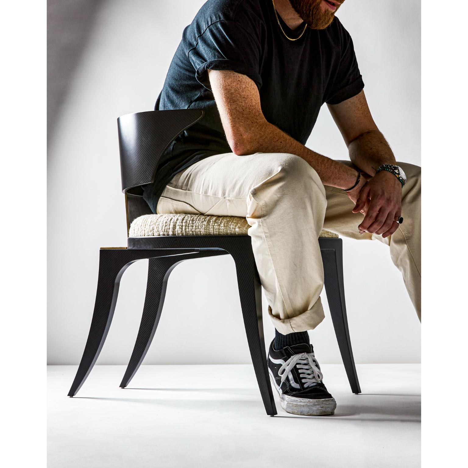 Contemporary Hope Chair by Three One Four Studio For Sale