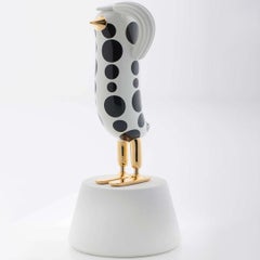 Hopebird Dekoration 5 glänzende Gold-Weiß- und Schwarztöne von Bosa