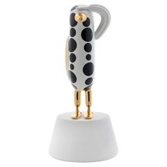 Hopebird Decoration 5 Glossy Gold White And Black By Bosa