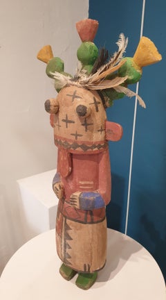 Hopi Katsina (Kachina) Puppe der Nordamerikaner.