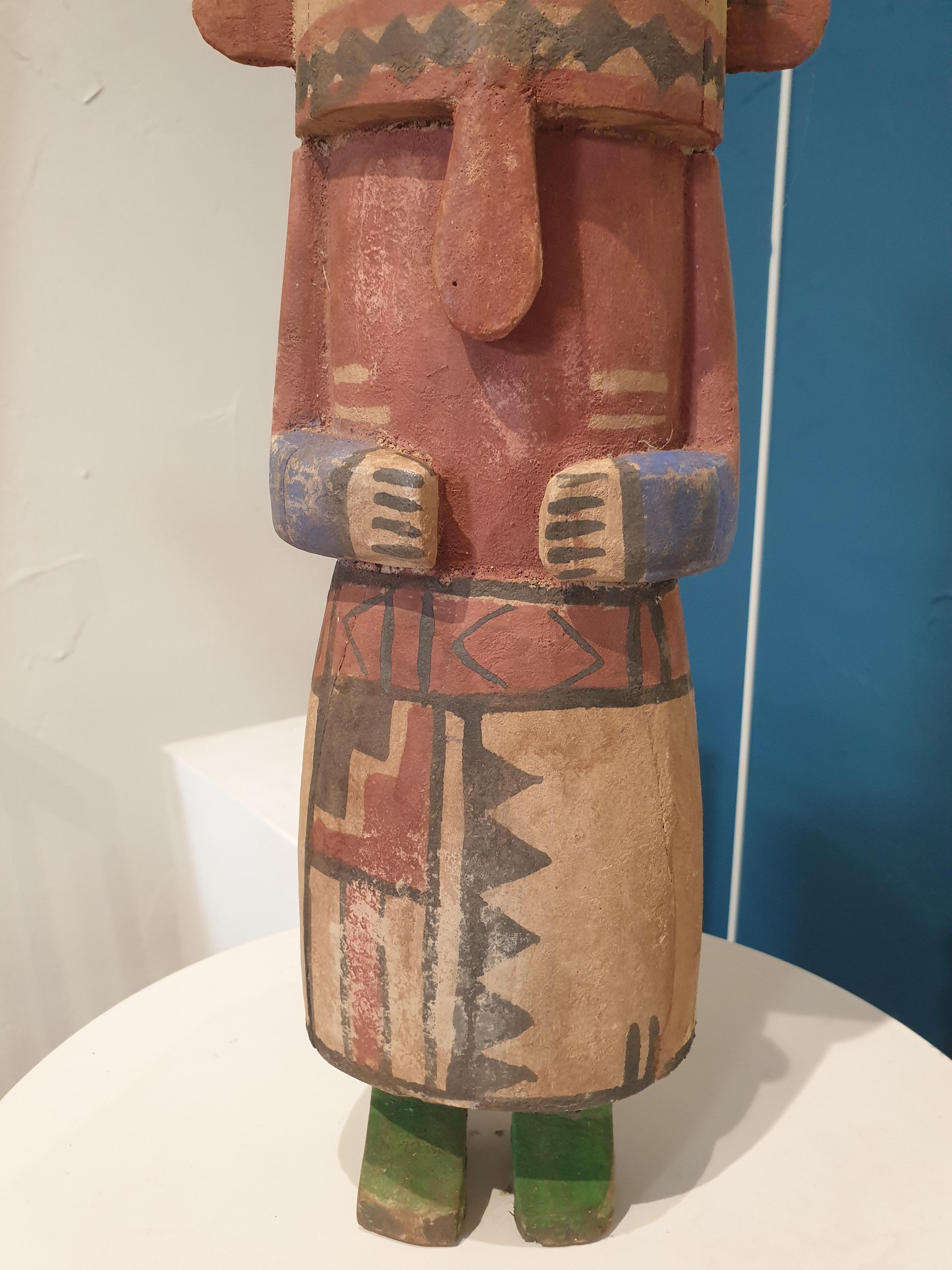 Hopi Katsina (Kachina) Puppe der Nordamerikaner. im Angebot 4