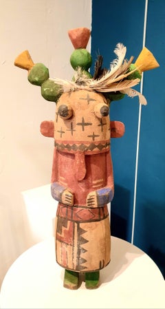 Used Native North American Hopi Katsina (Kachina) Doll.