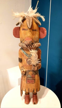 Used Native North American Hopi Katsina (Kachina) Doll.