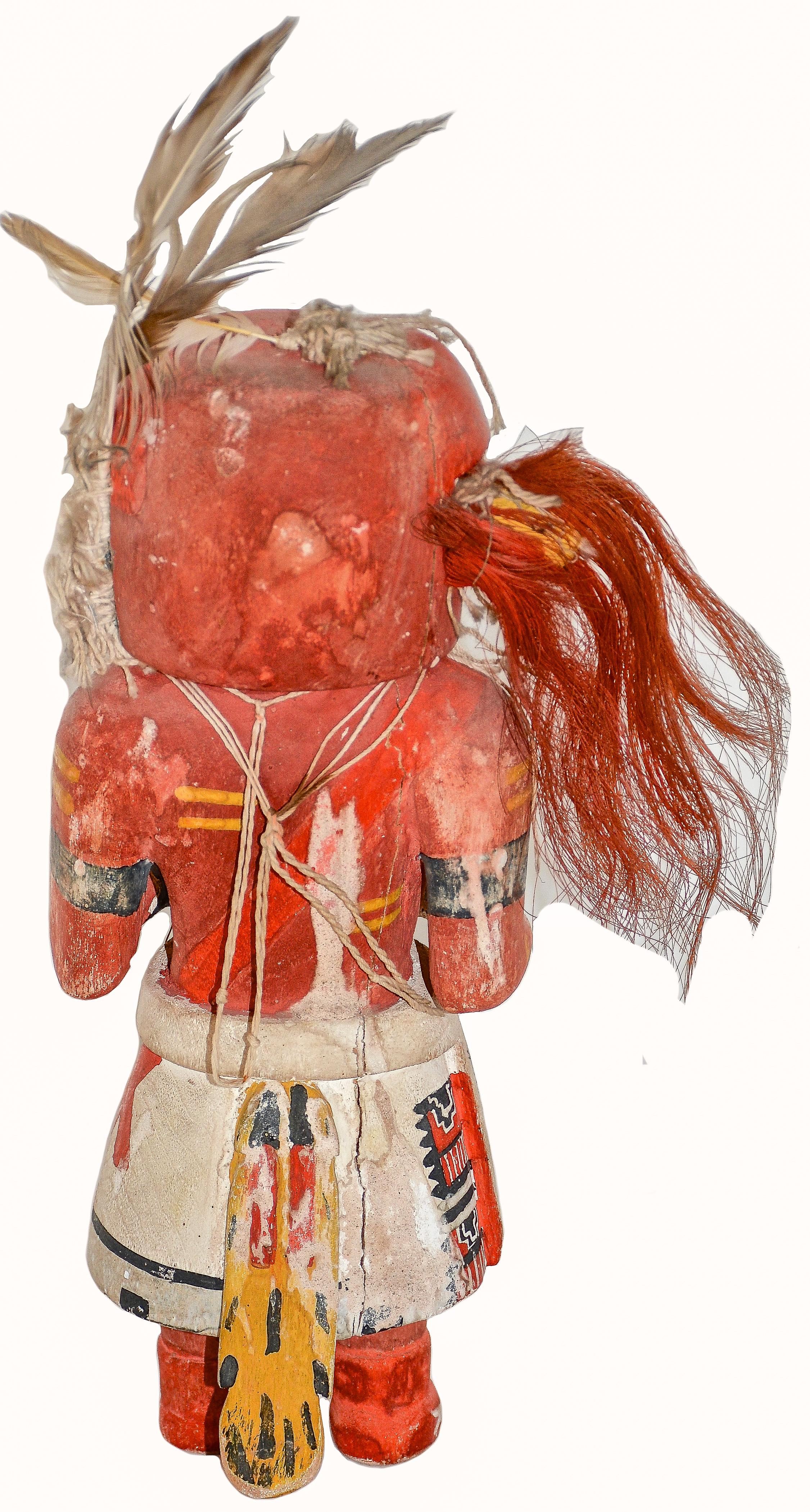 Hand-Carved Hopi Tasaf Katsina Doll For Sale