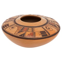 Hopi-Tewa Pottery Jar by Priscilla Namingha Nampeyo, Southwestern Pueblo Olla