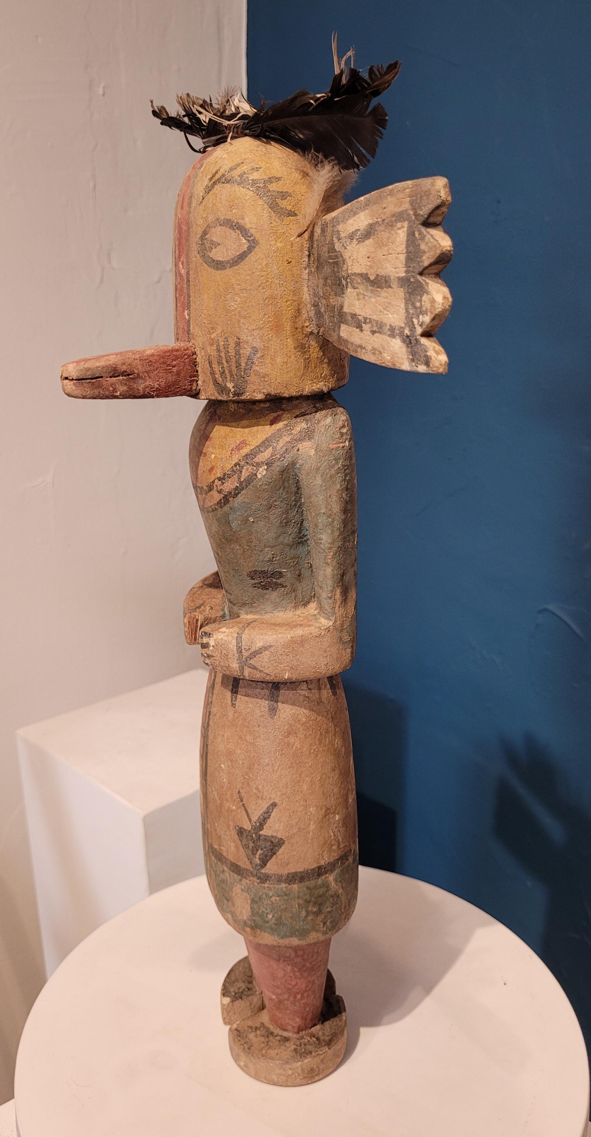 Muñeca Hopi Katsina. - Sculpture de Hopi Tribesmen