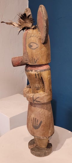 Hopi Katsina Doll in Carved Cottonwood.