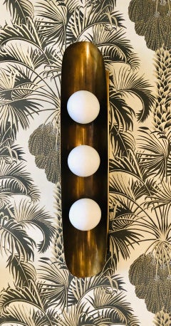 Hopper 3-Bulb Sconce Light Fixture by Martyn Lawrence Bullard