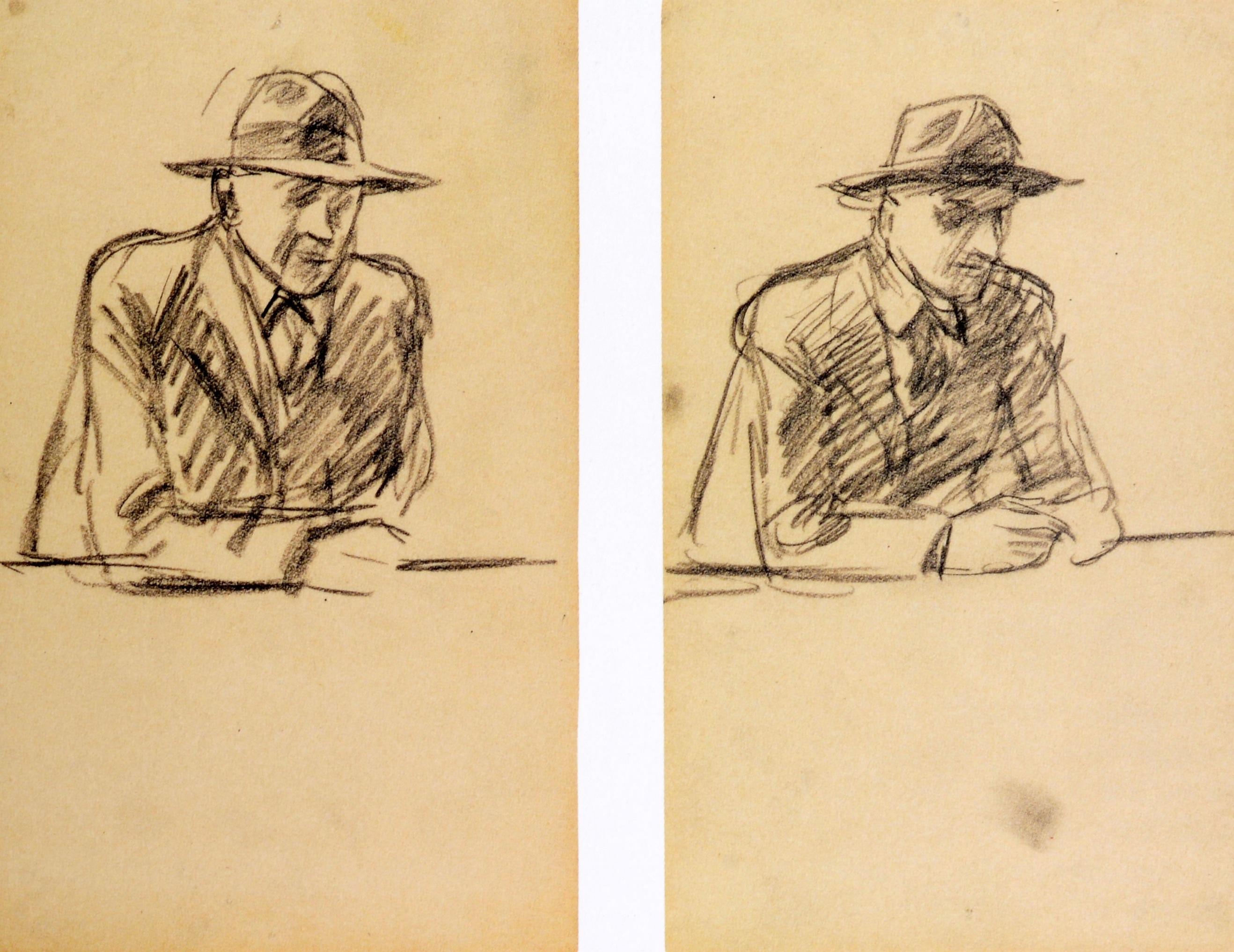 Hopper Drawing by and inscribed by Carter E Foster to Herbert Kasper, 1st Ed For Sale 7