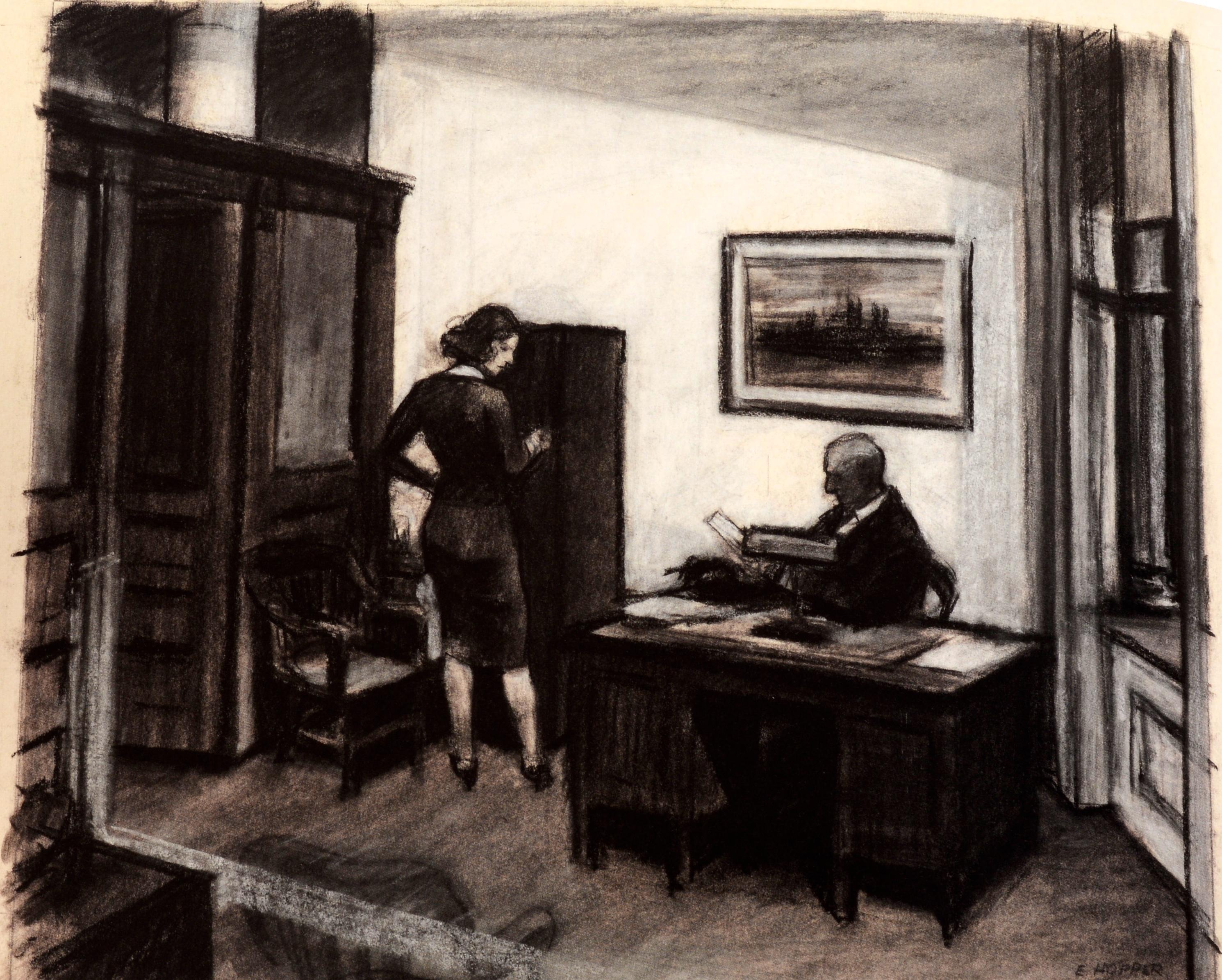 Hopper Drawing by Carter E Foster, 1st Ed 4